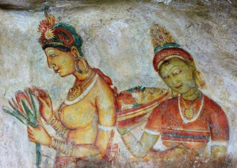 Sigiriya Ancient Frescoes